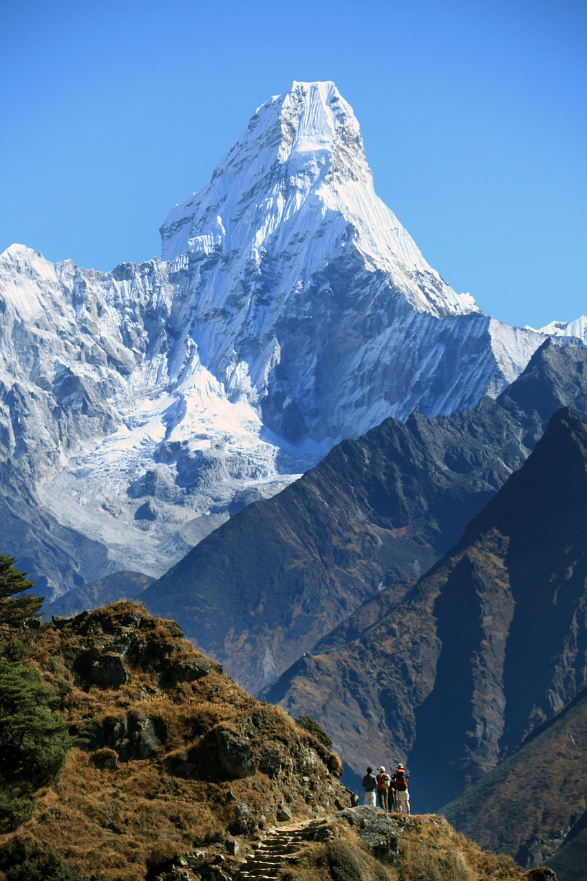 Image - mountain snow top nature panoramic