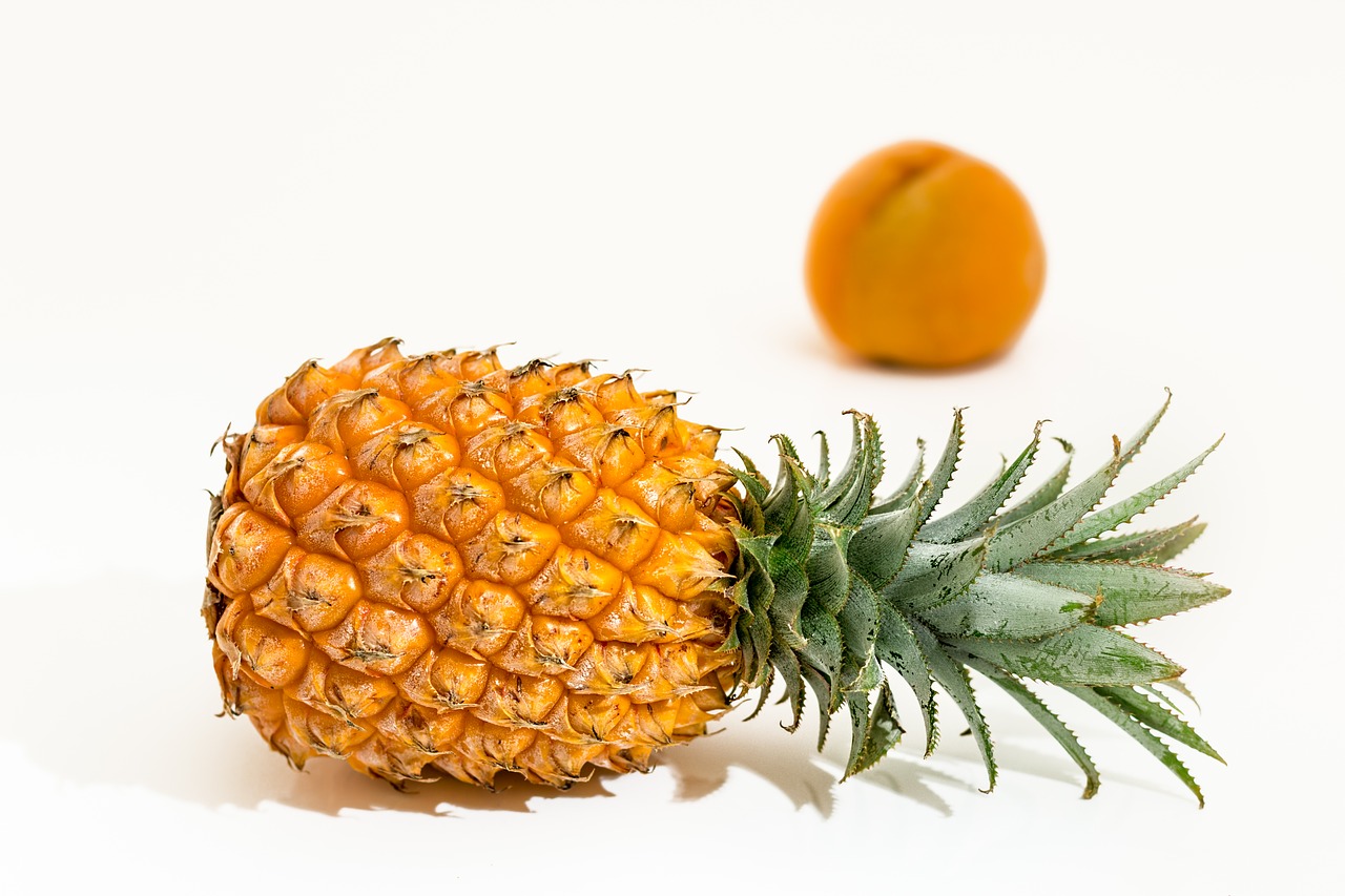 Image - pineapple tropical fruit juicy