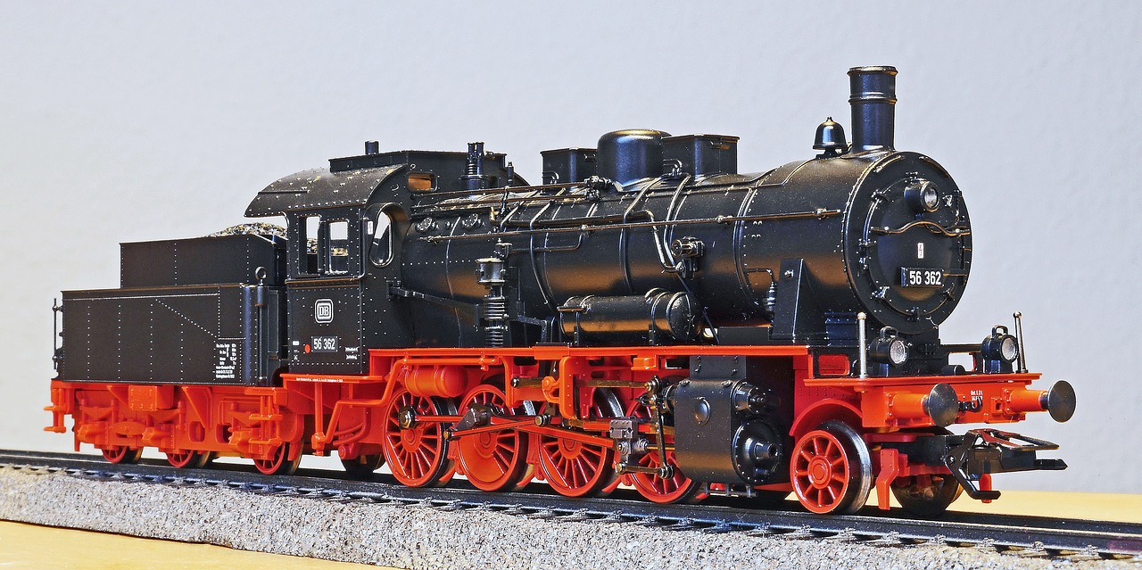 Image - steam locomotive model scale h0