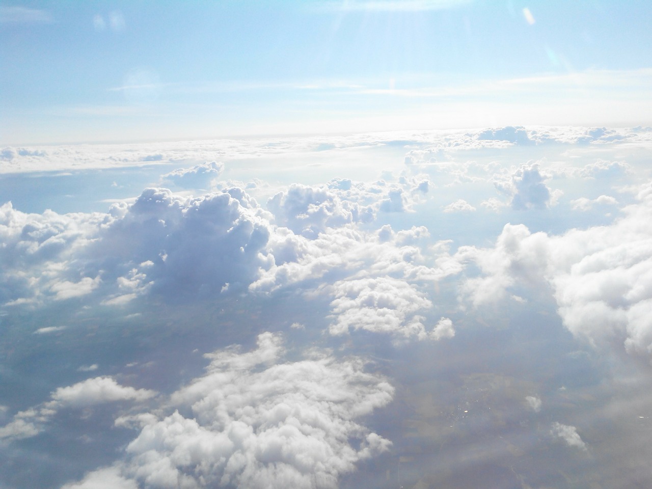 Image - clouds cloud aircraft flight