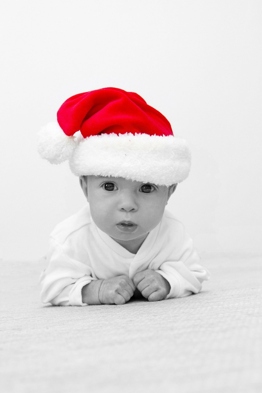 Image - baby santa clause father christmas