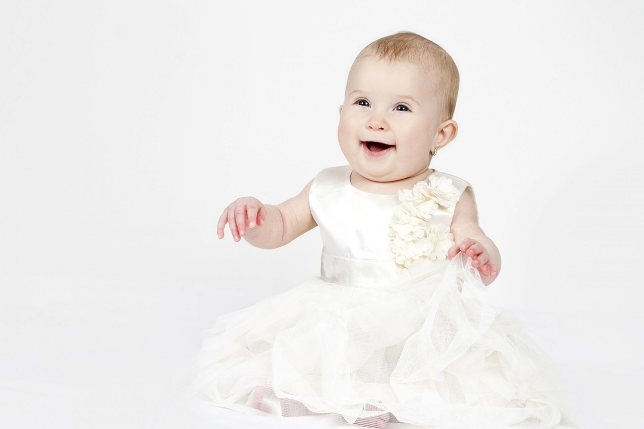 Image - baby girl bridesmaid little happy
