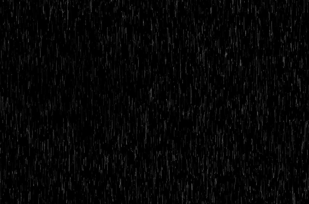 Image - rain falling black effect dark