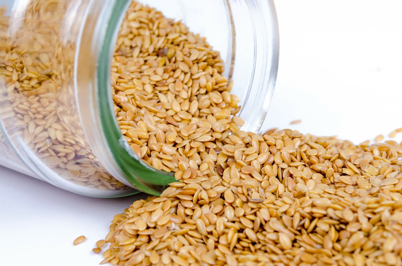 Image - sesame seed white close up