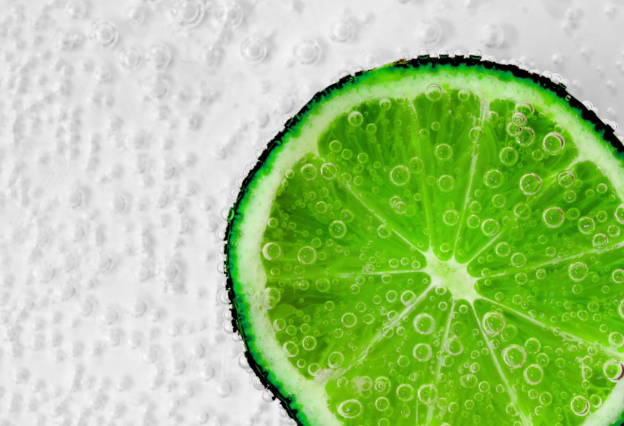 Image - lime green food fruit acidic
