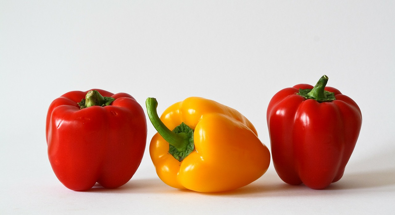 Image - paprika vegetables colorful food