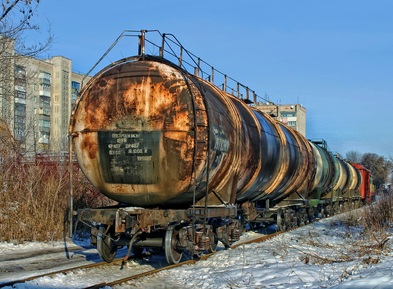 Image - ukraine tank cars railroad railway