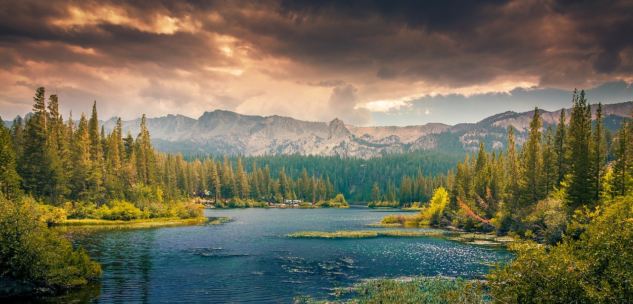 Image - landscape mountains hills forest