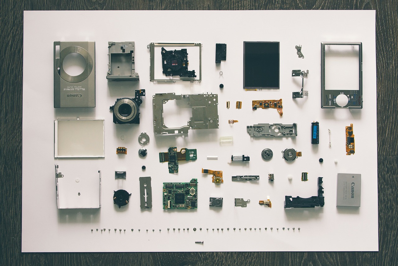 Image - digital camera disassembly
