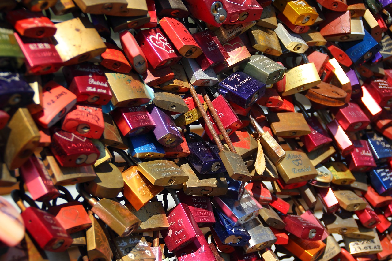 Image - padlocks completed castles love