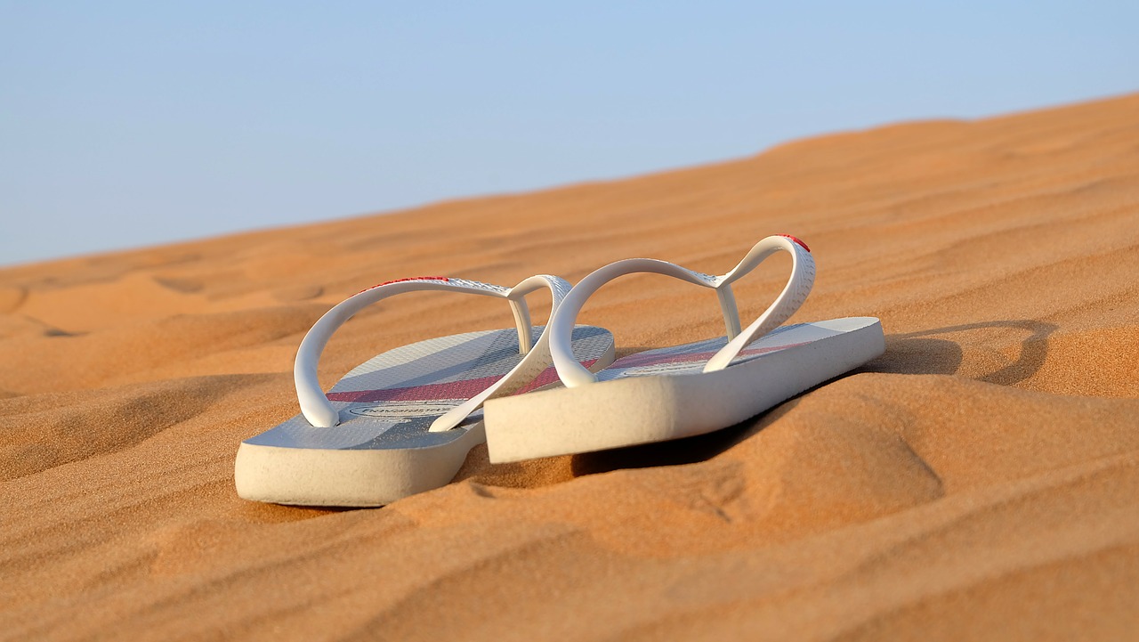 Image - sandals flip flops footwear beach