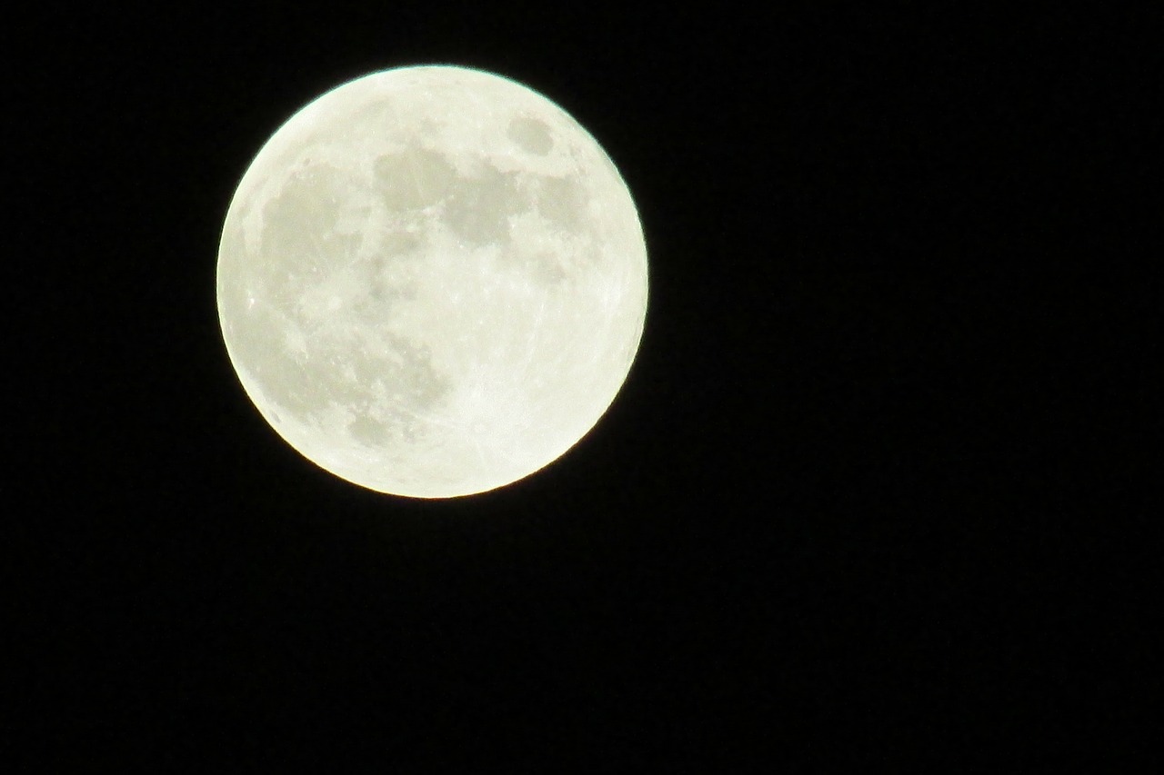 Image - moon lunar full moon astronomy