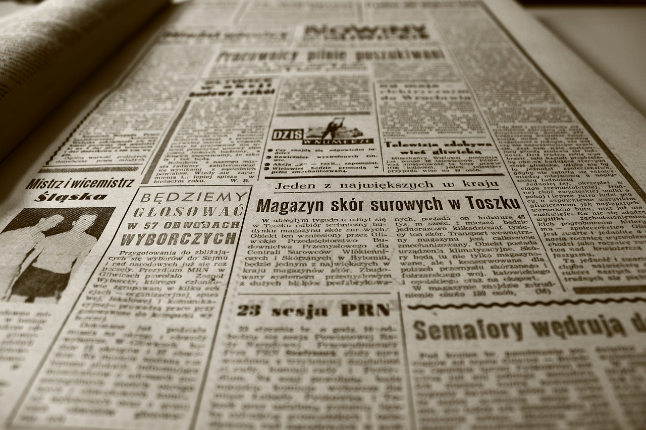 Image - old newspaper newspaper the 1960s