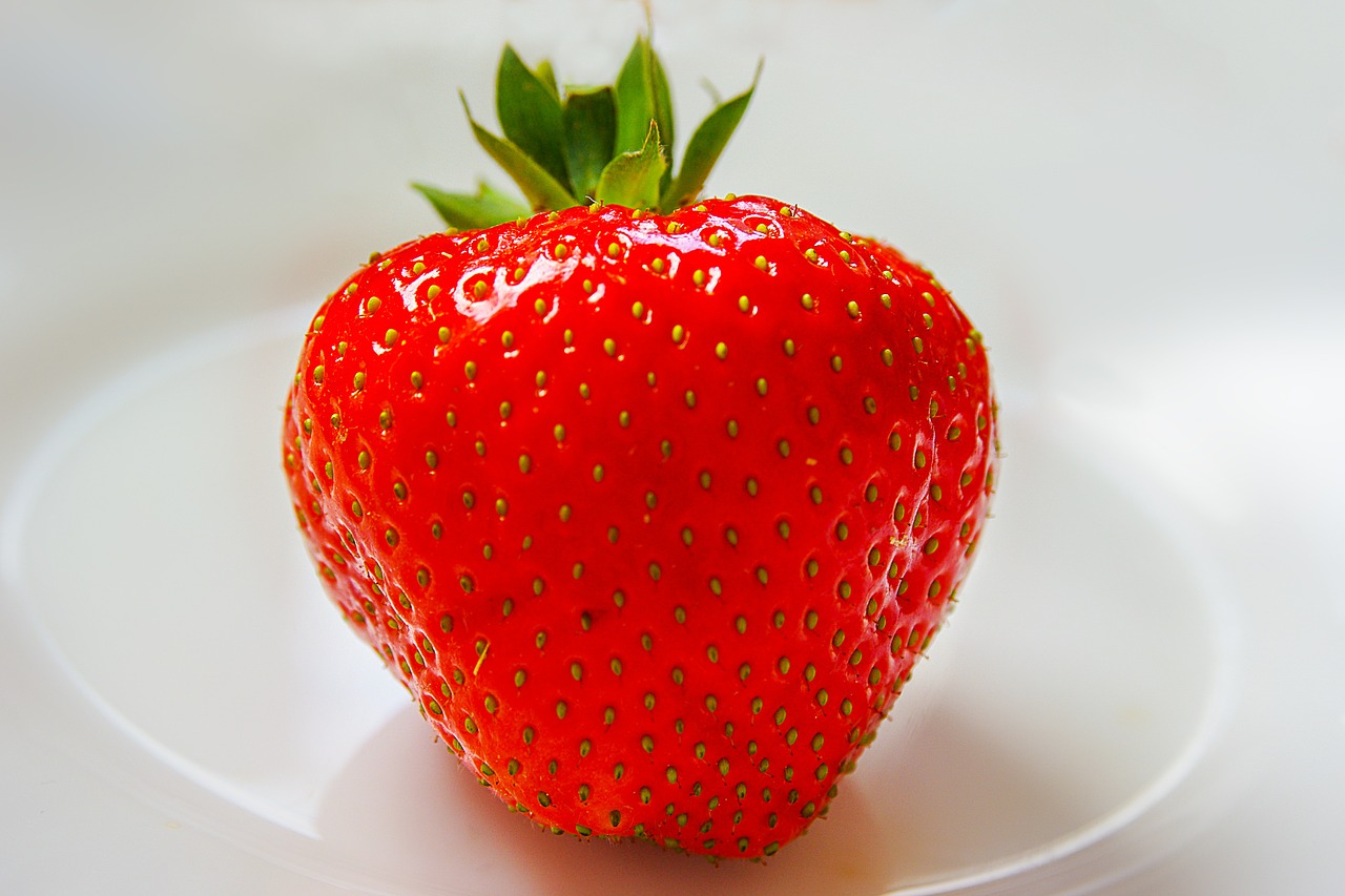 Image - strawberry fruit red sweet ripe