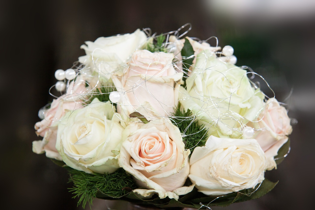 Image - bouquet roses wedding bouquet