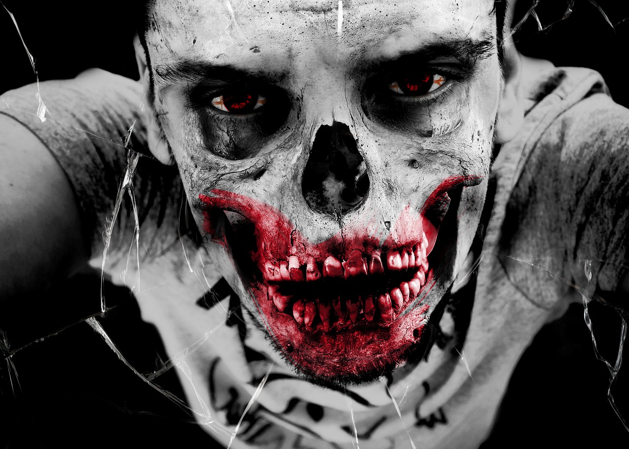 Image - zombie horror undead monster bone