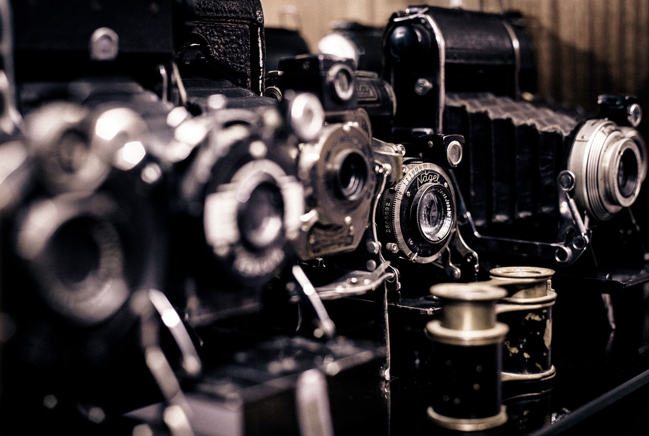 Image - photography vintage old cameras