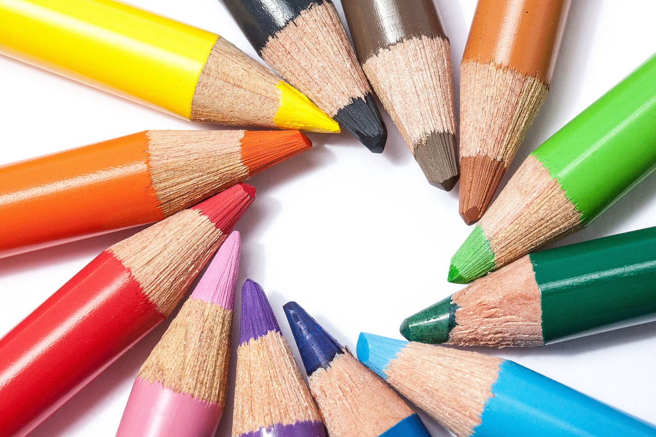 Image - colored pencils colour pencils star