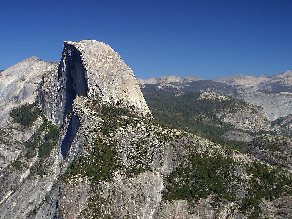 Image - half dome yosemite valley usa