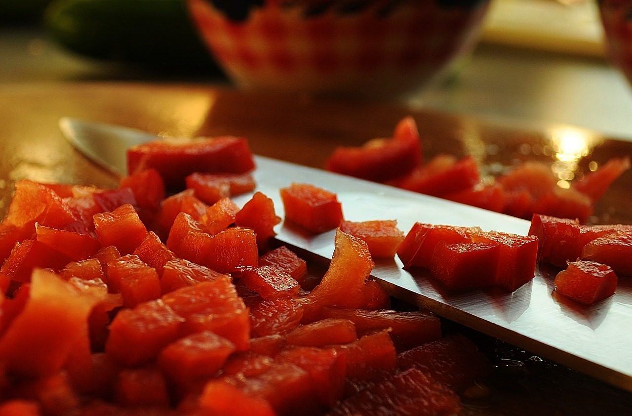 Image - knife blade watermelon melon fruit