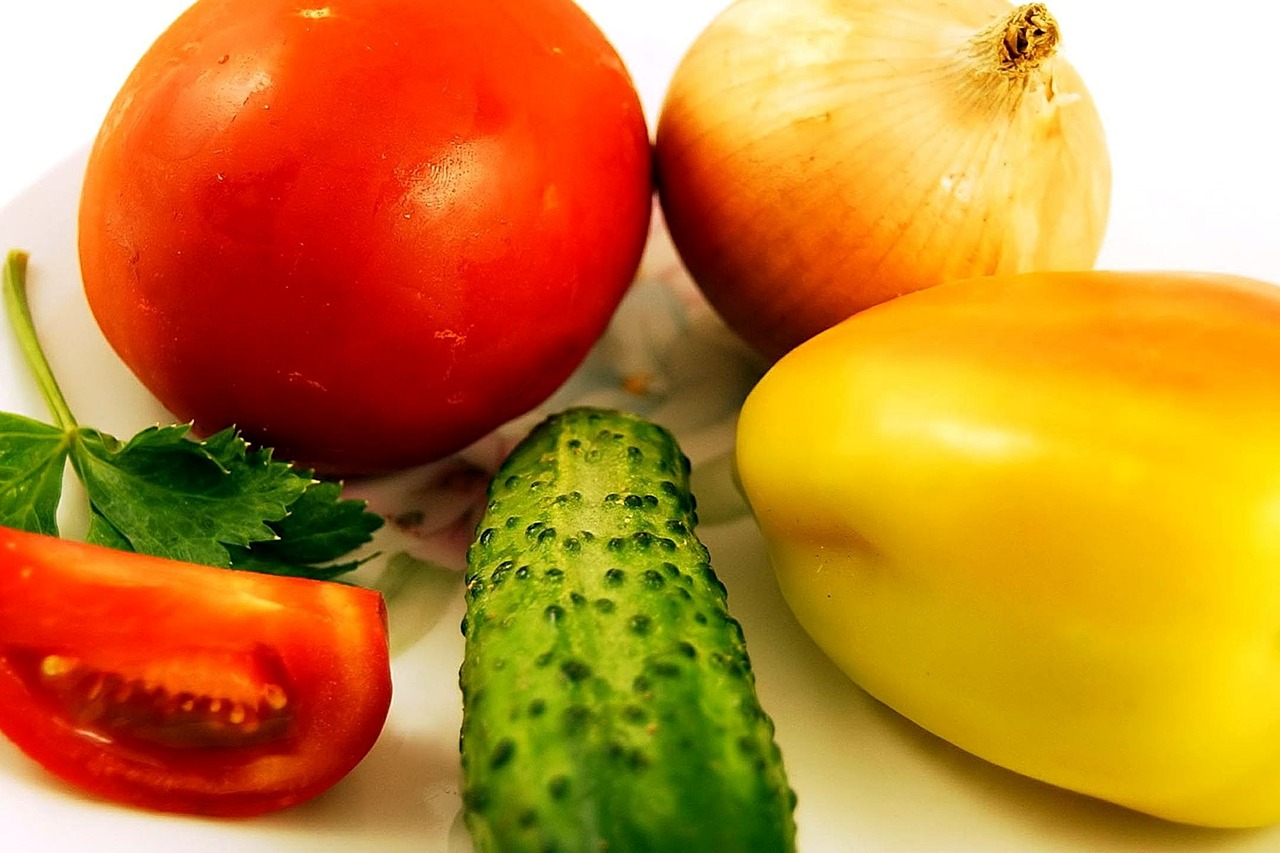 Image - vegetables fruits foods edible raw