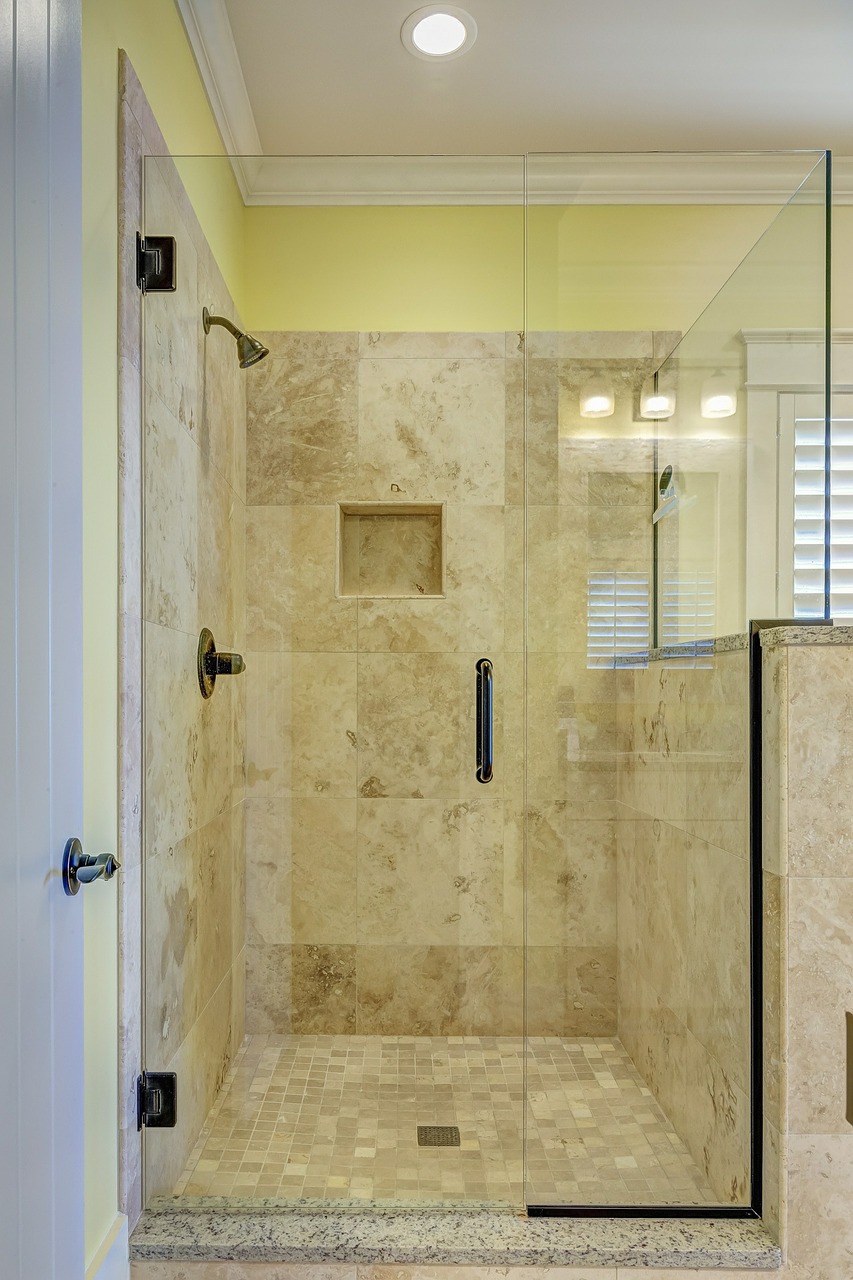 Image - shower tile bathroom interior