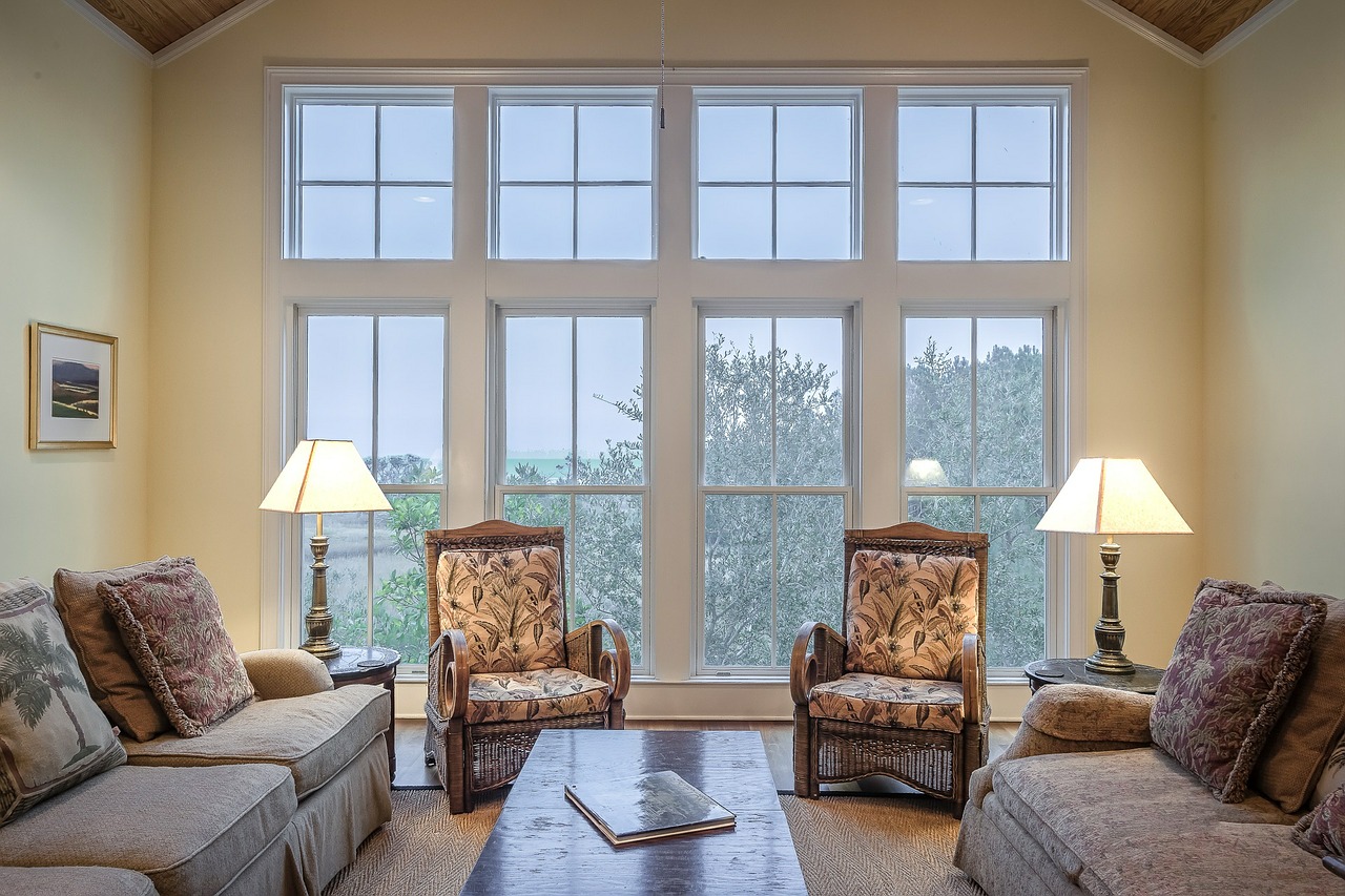 Image - living room windows interior home