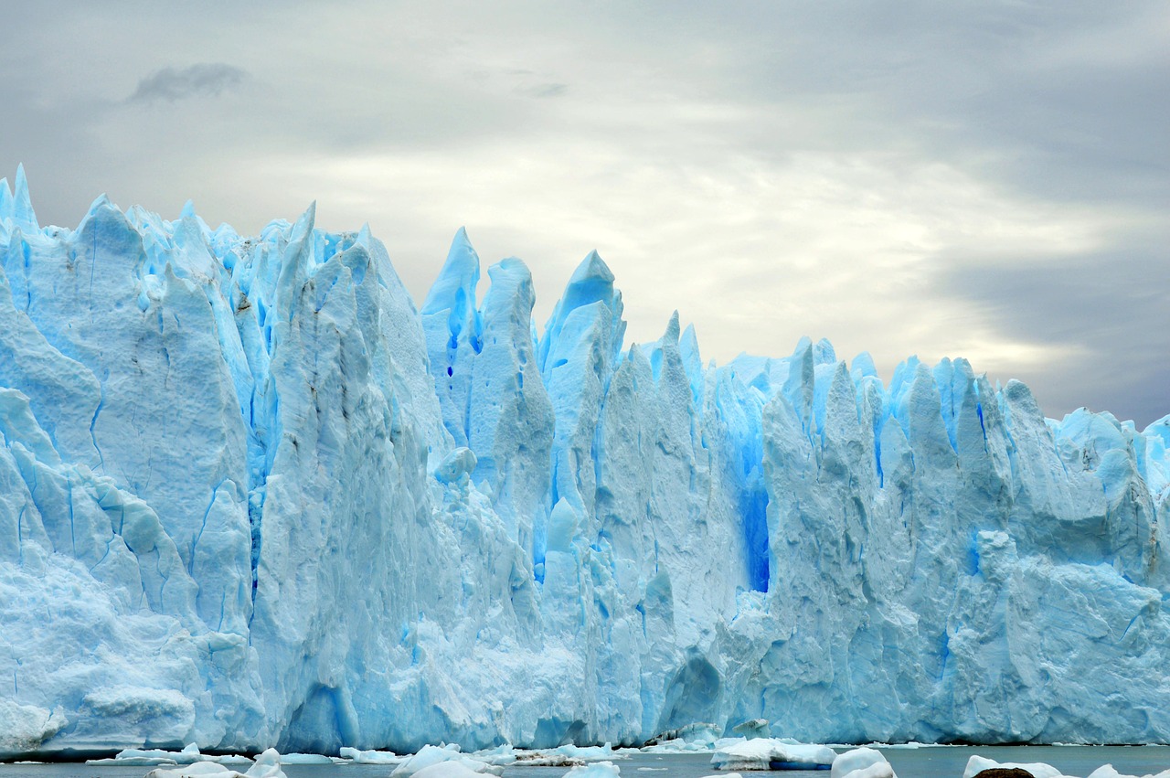 Image - patagonia glaciers blue ice beauty