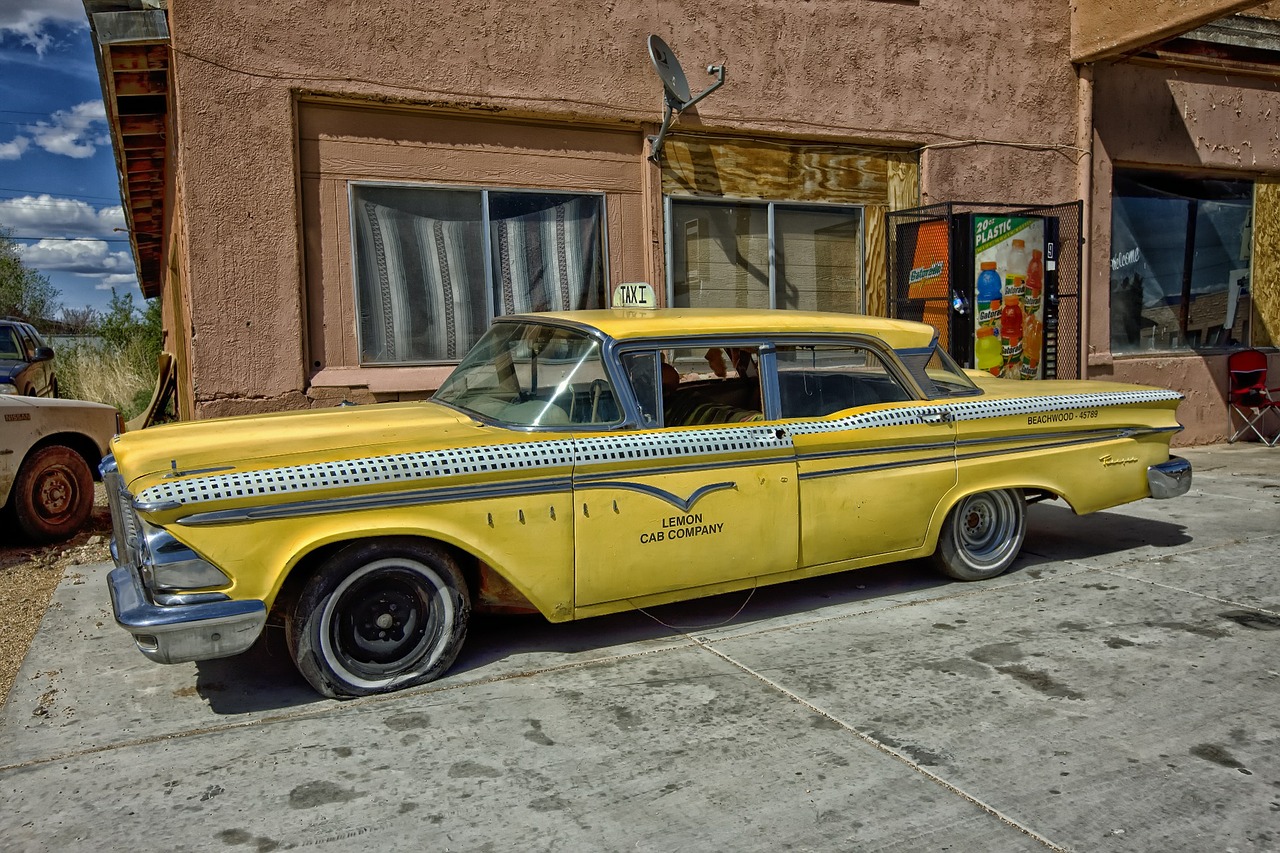 Image - edsel ranger taxi cab classic car