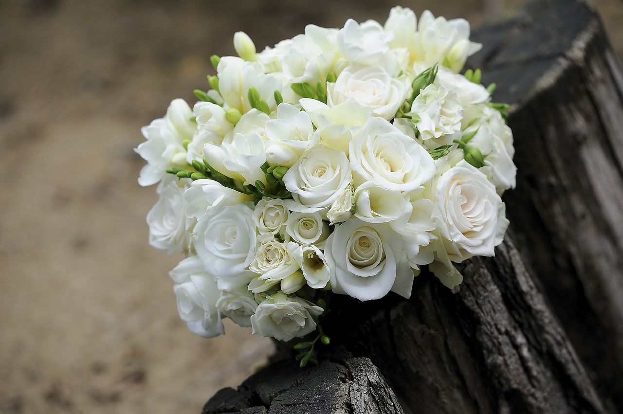 Image - flower rose bride bouquet