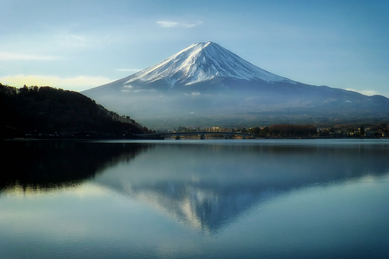 Image - mount fuji japan mountains landmark