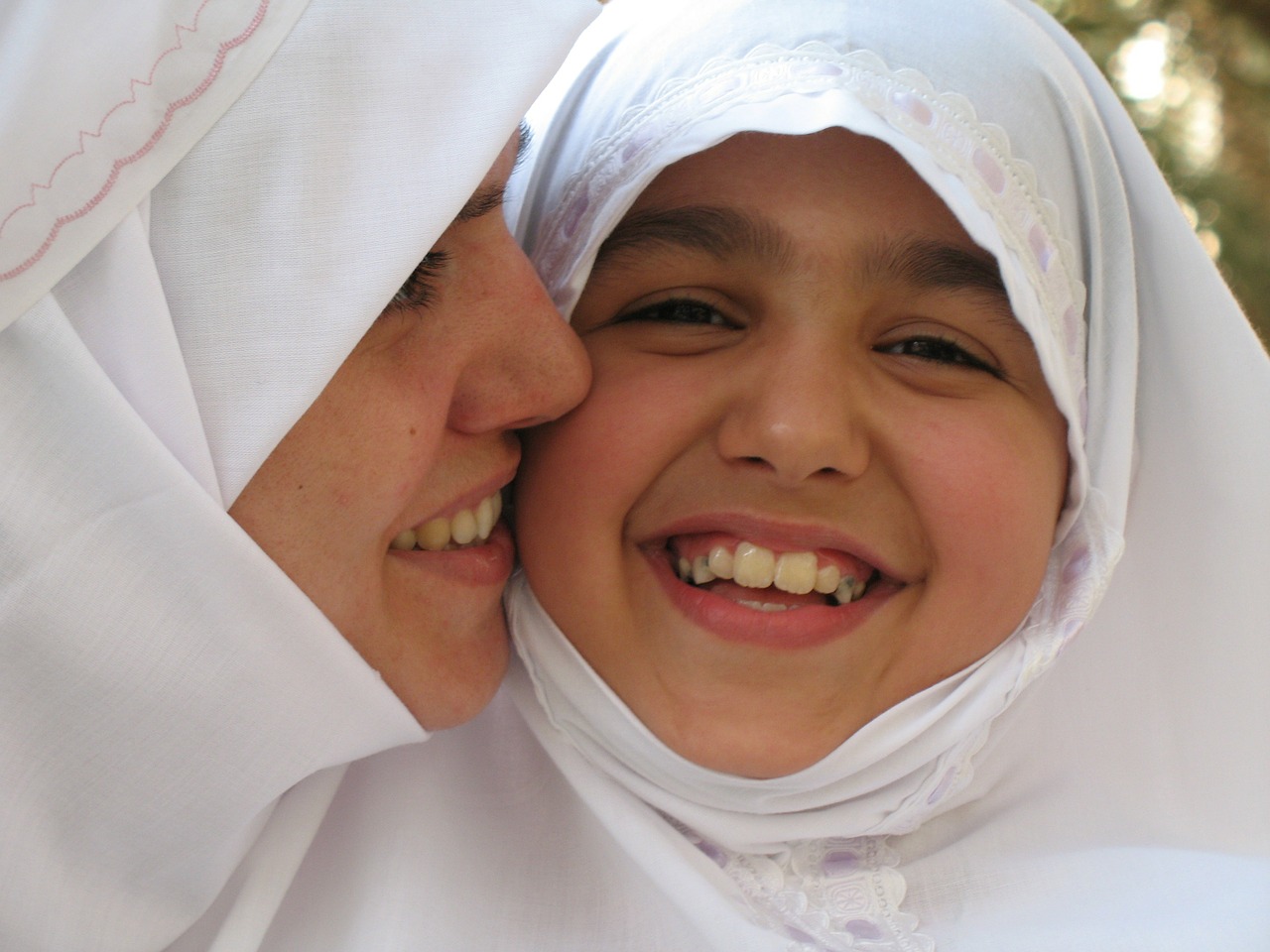 Image - mother daughter girl muslims women