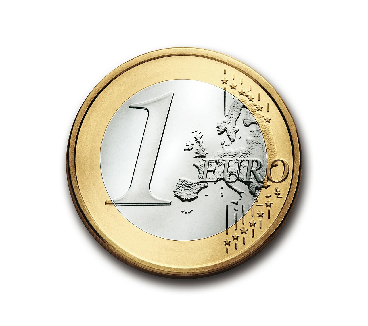 Image - euro 1 coin currency europe money