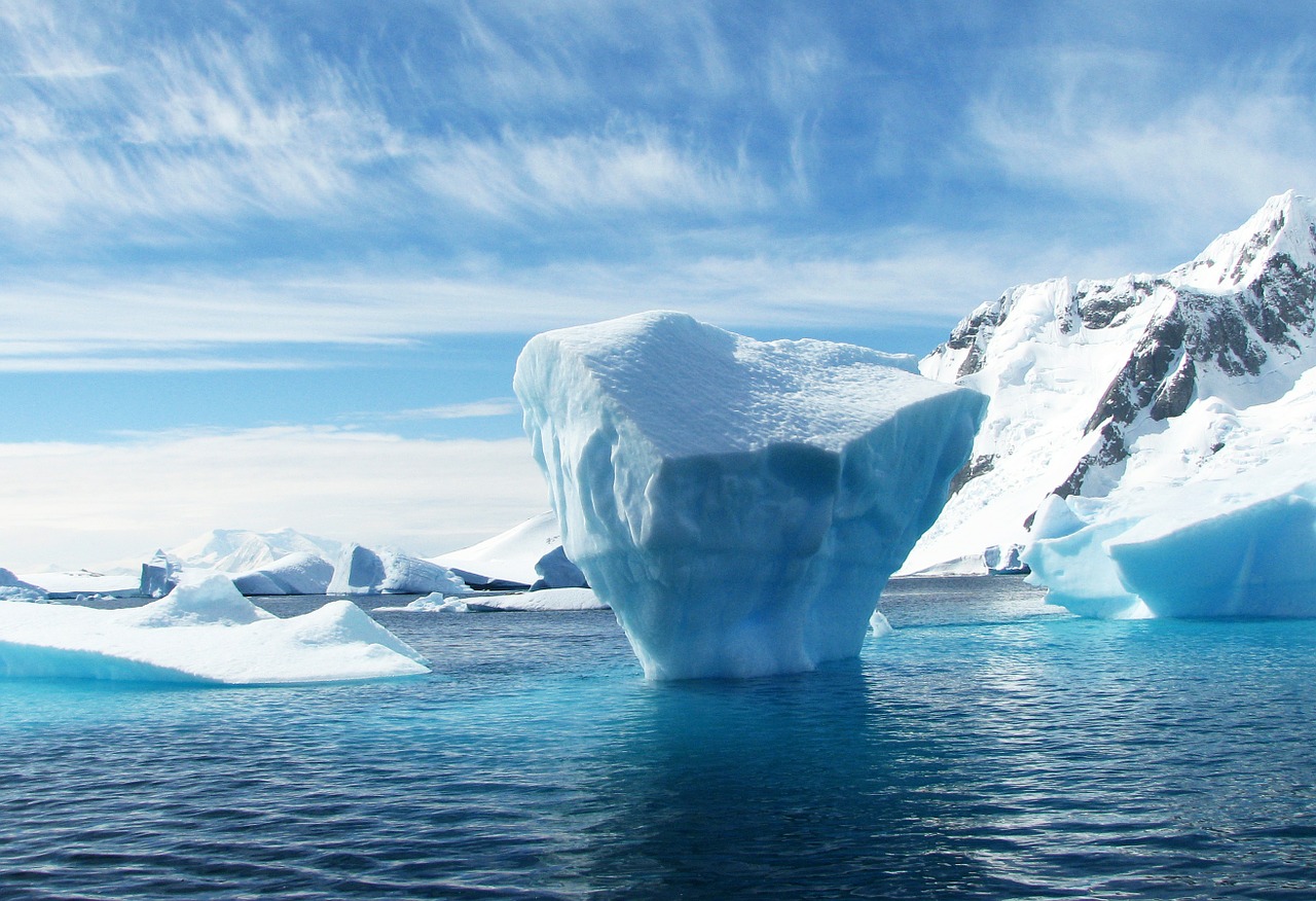 Image - iceberg antarctica polar blue ice