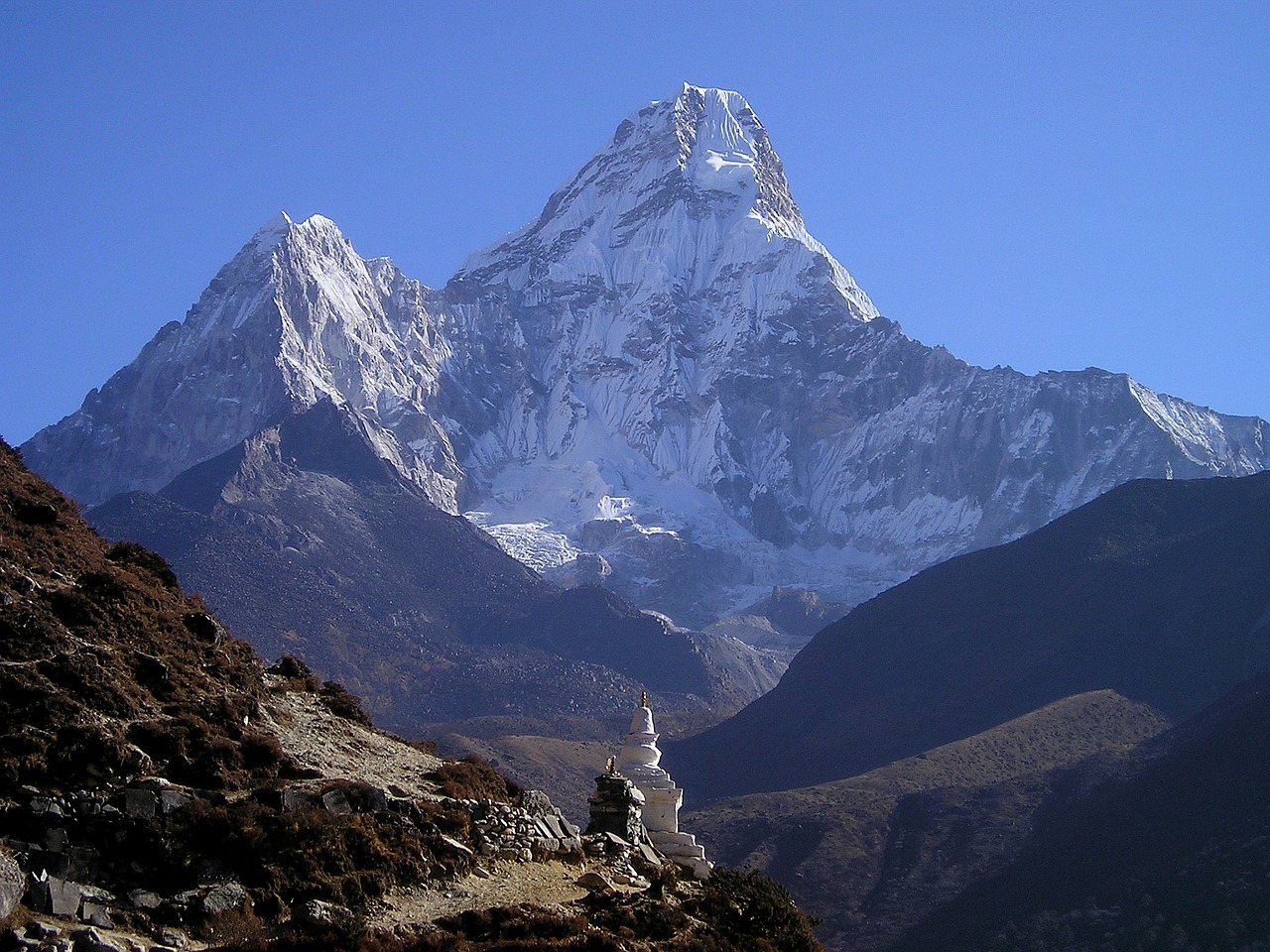 Image - himalayas ama dablam mountain nepal