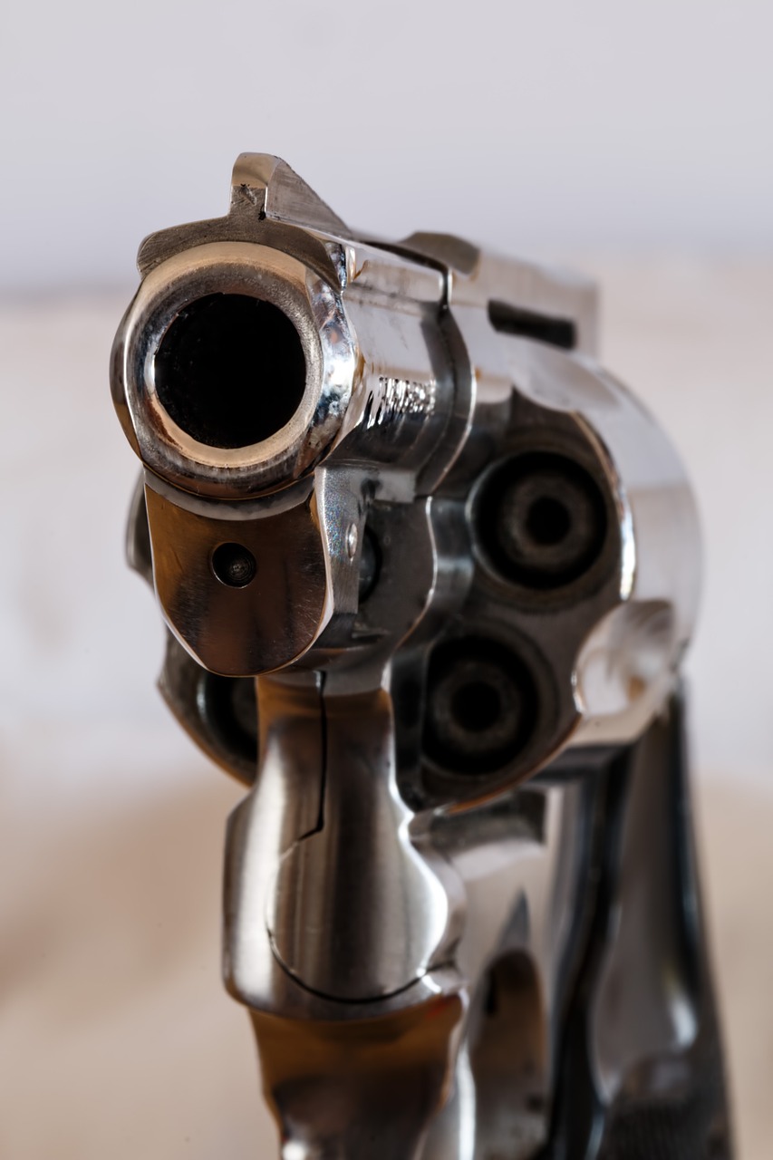 Image - firearm handgun revolver gun