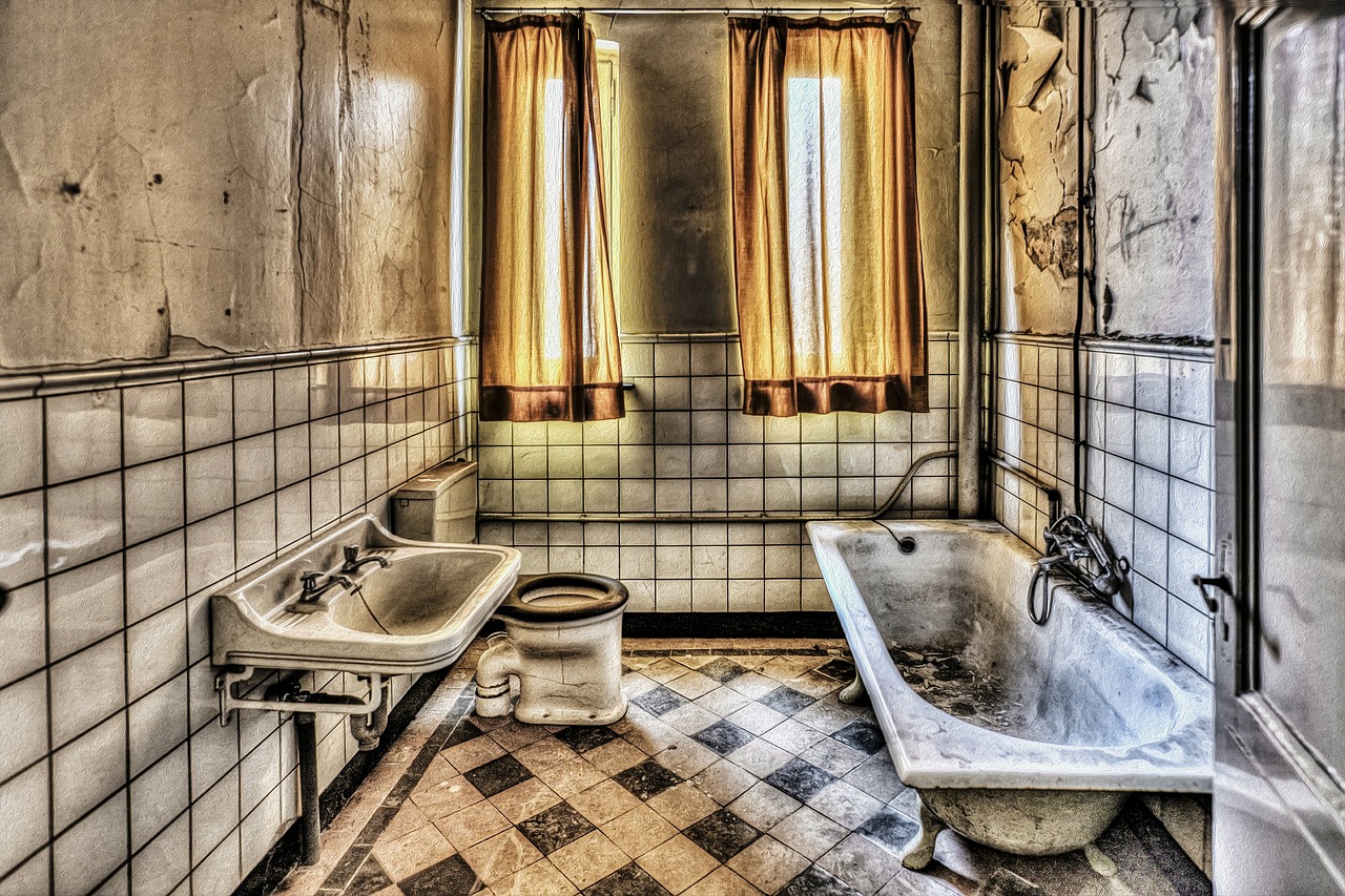 Image - bath bathroom hdr monastery