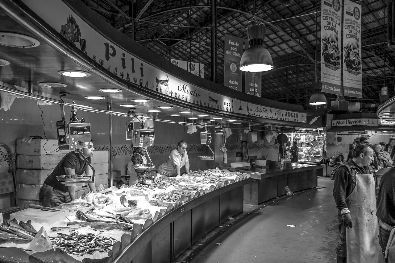 Image - fish market seafood fish