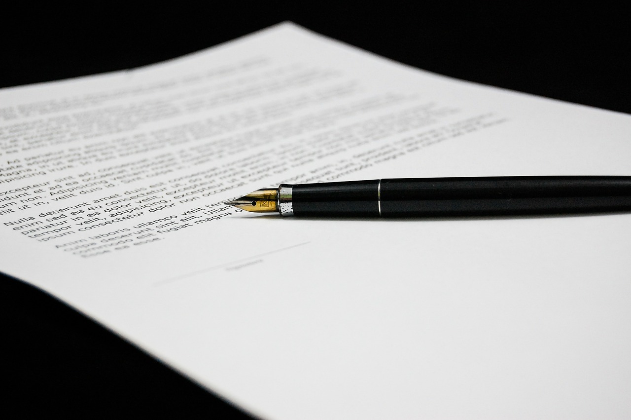 Image - document agreement documents sign