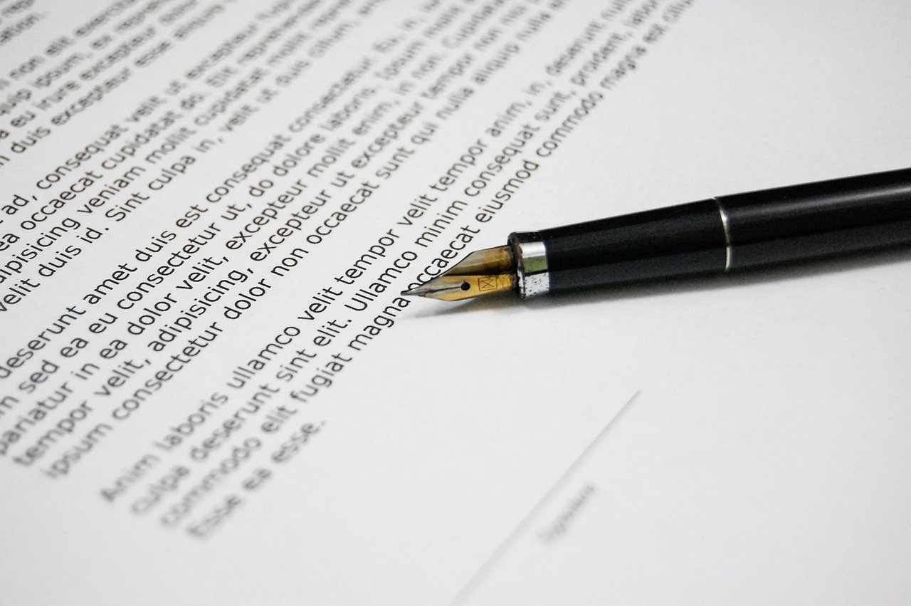 Image - document agreement documents sign