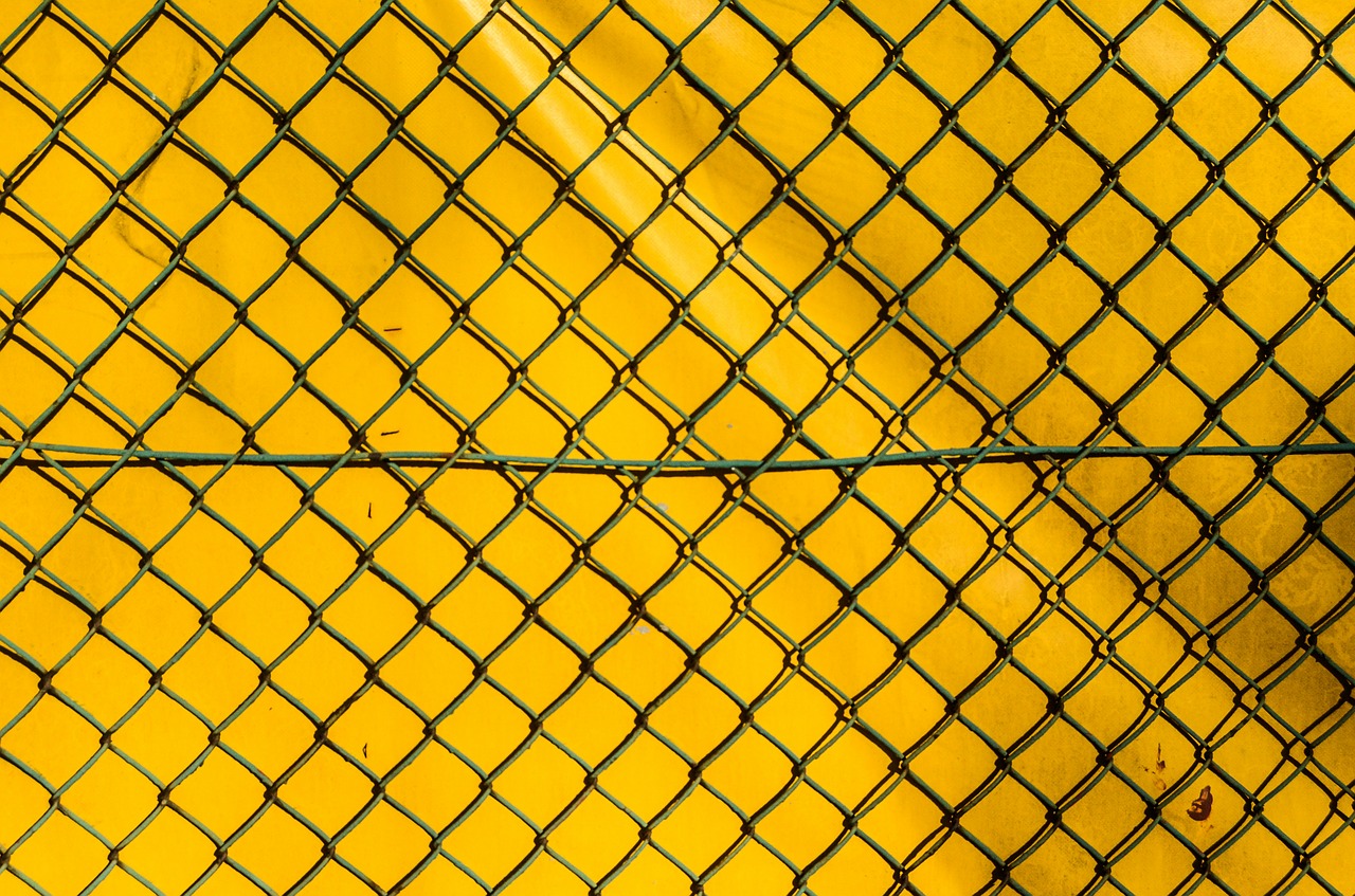 Image - the fence the grid yellow