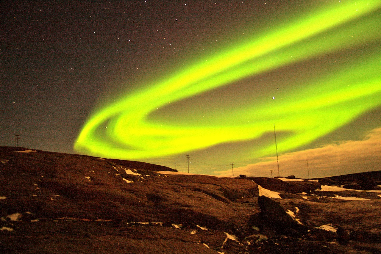 Image - aurora lights borealis northern