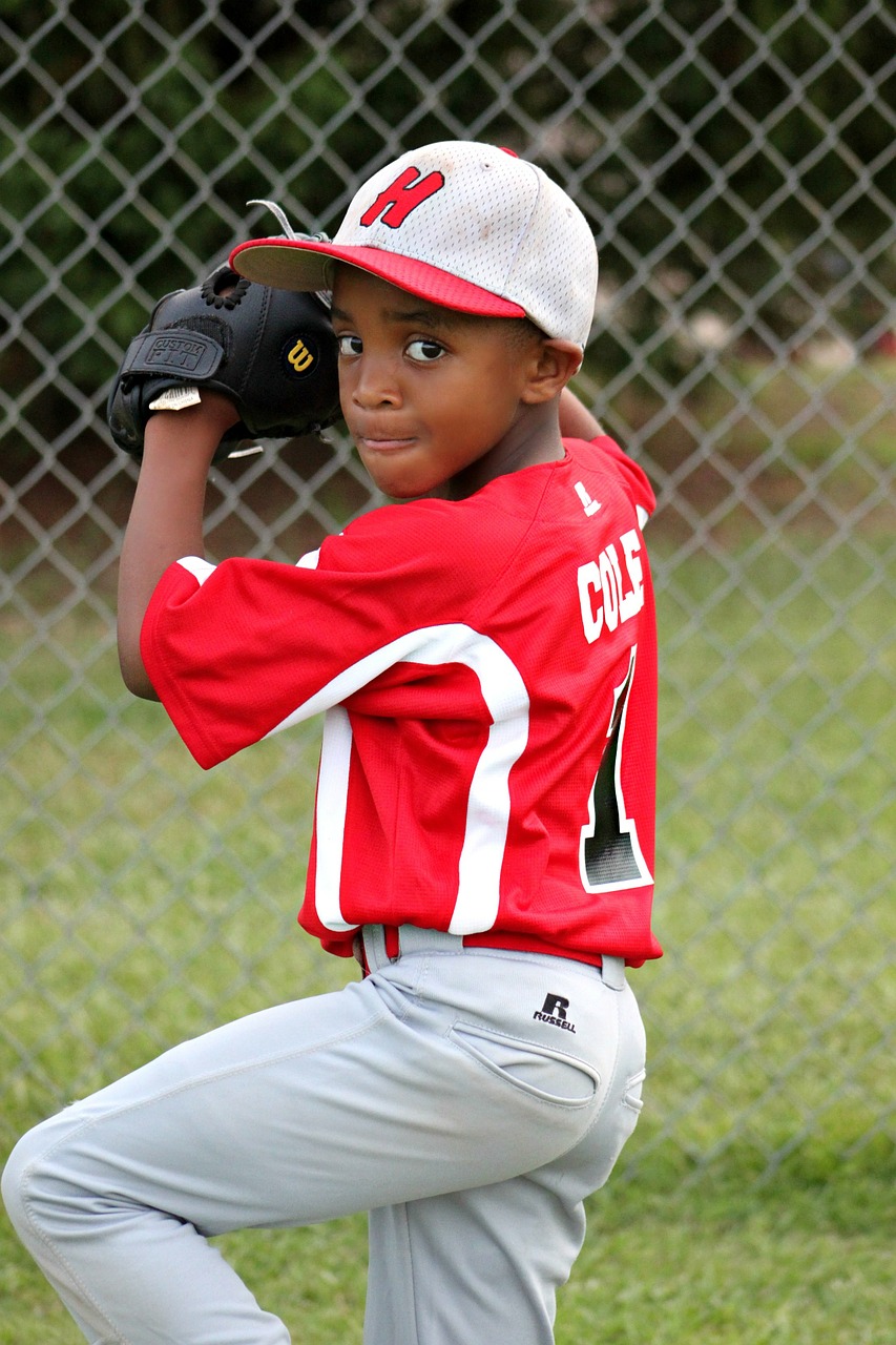 Image - boy player baseball pitcher sport