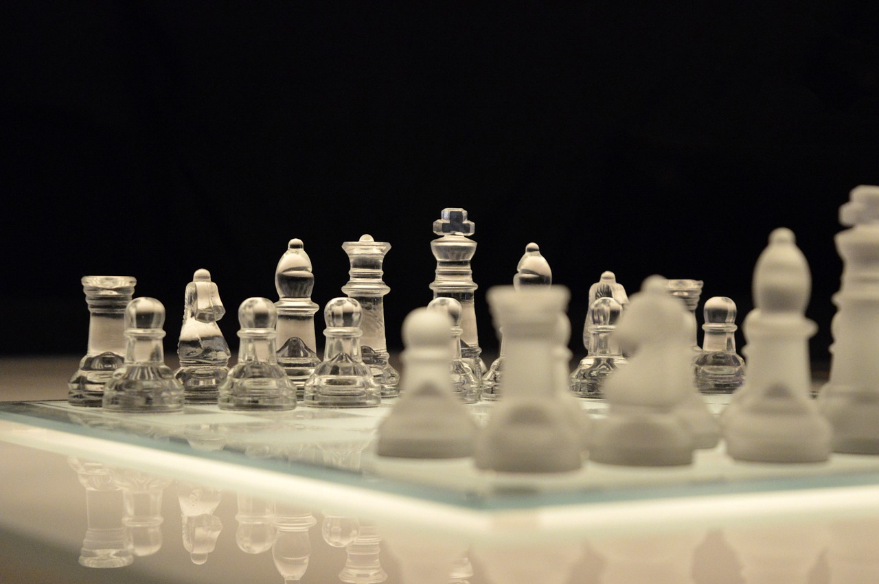 Image - chess game chessboard glass board