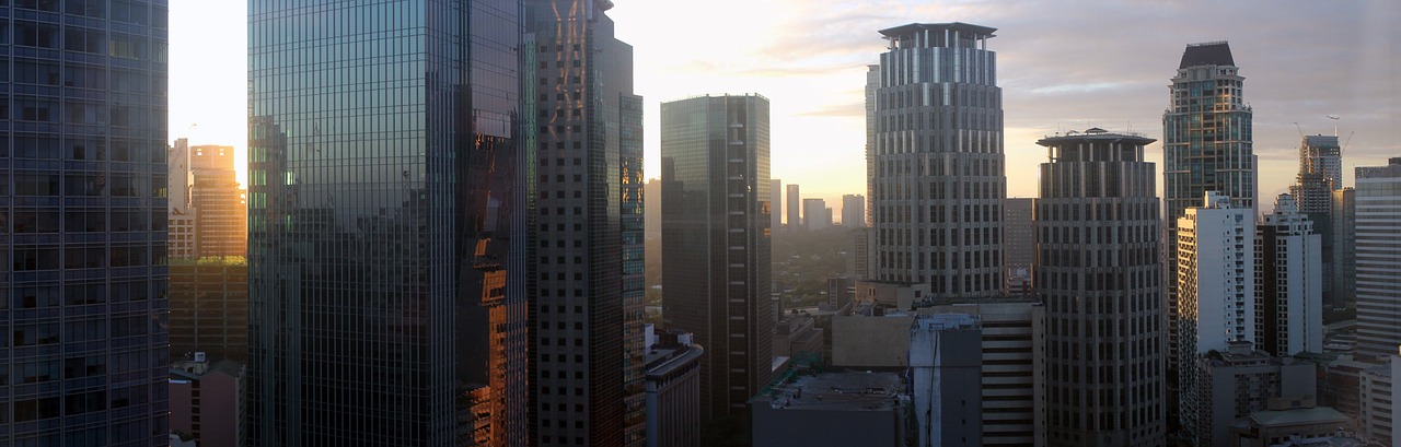 Image - panorama office buildings ayala