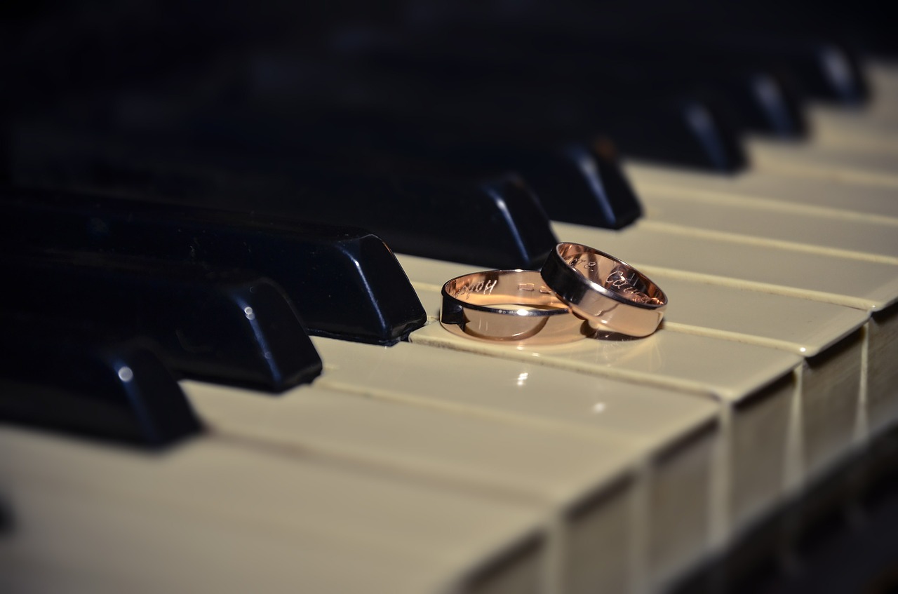 Image - ring wedding wedding rings piano