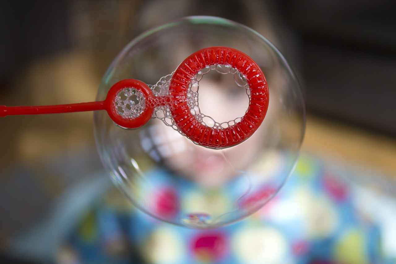 Image - soap bubble bubble playing child