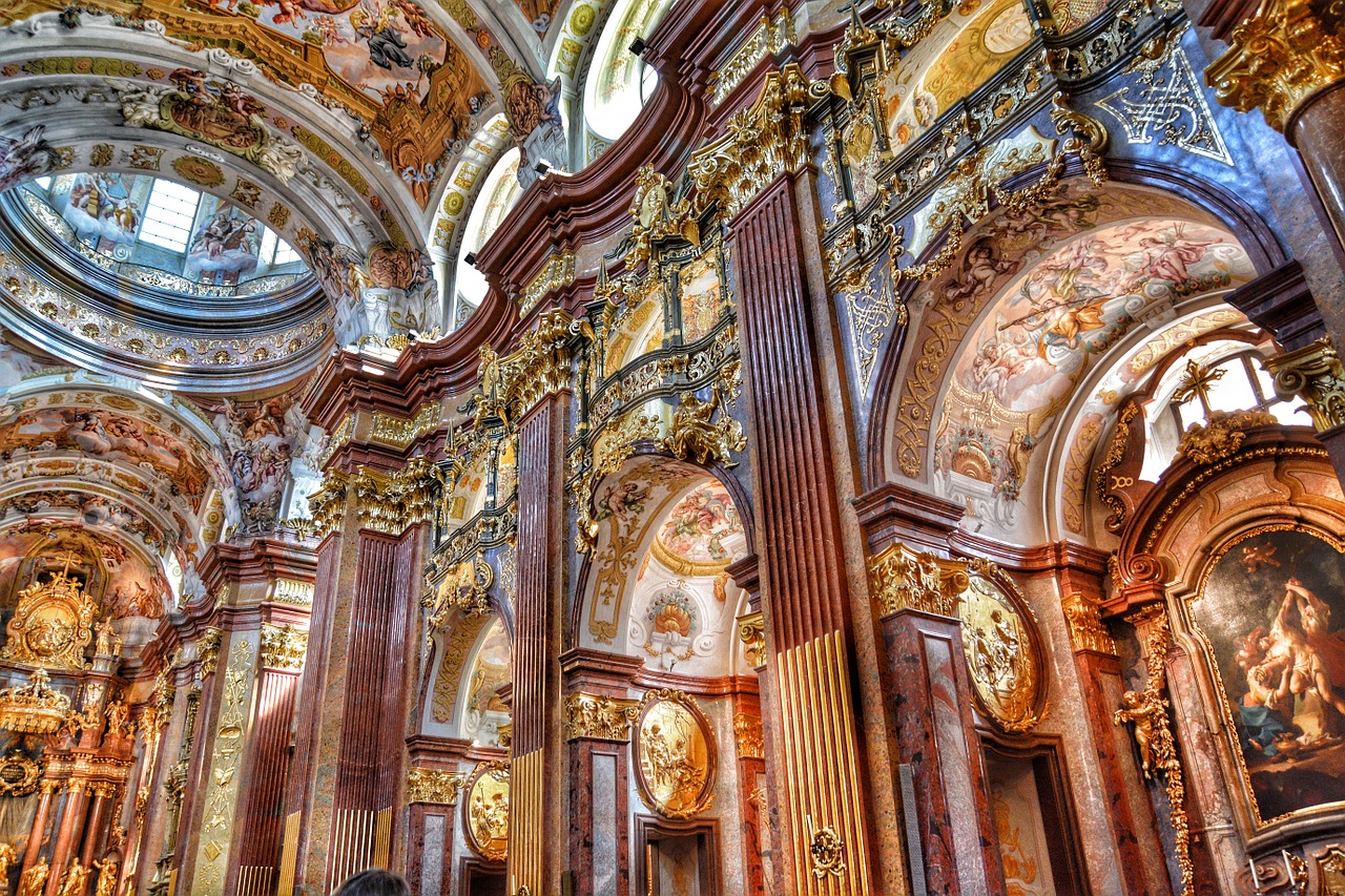 Image - baroque church collegiate church