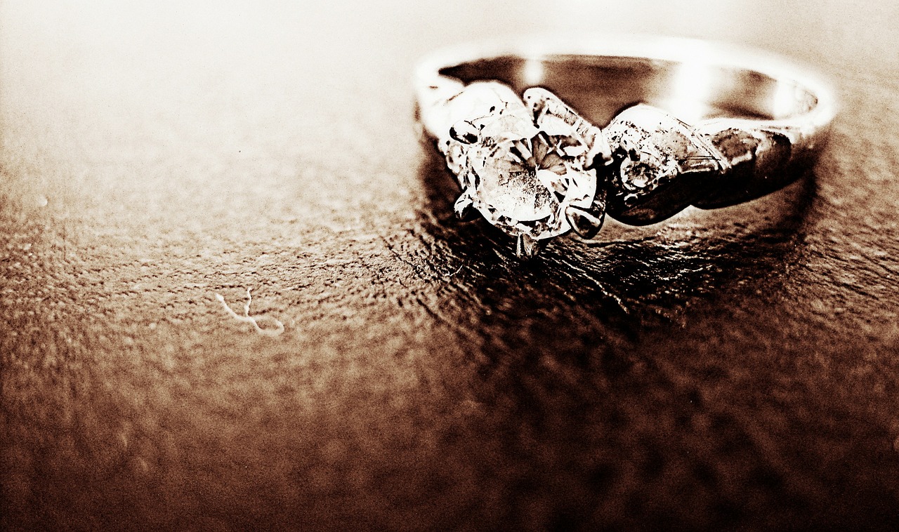 Image - ring diamond jewelry engagement