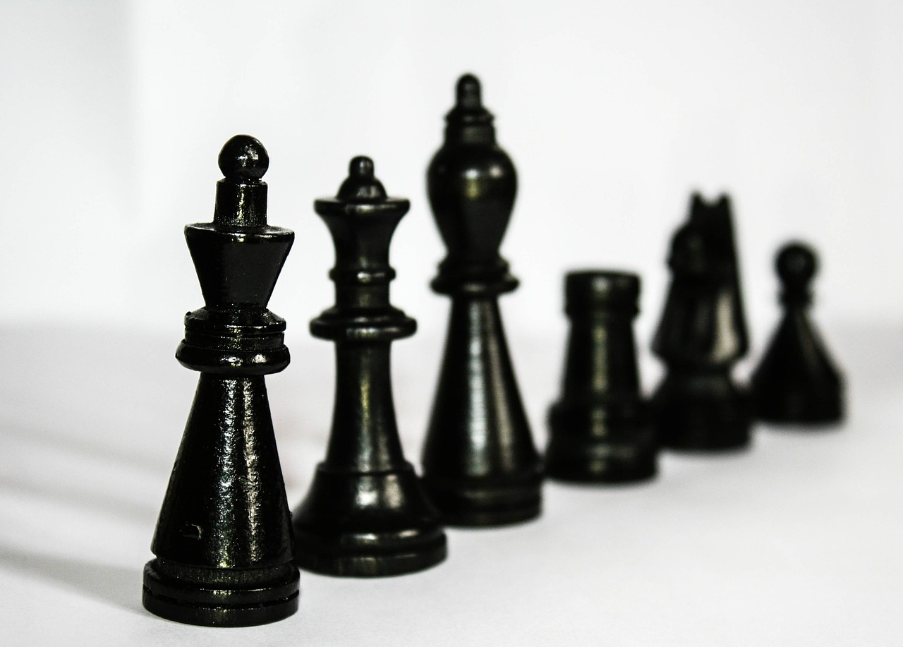 Image - chess figures black hierarchy king